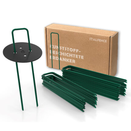 Erdanker mit Pufferscheiben