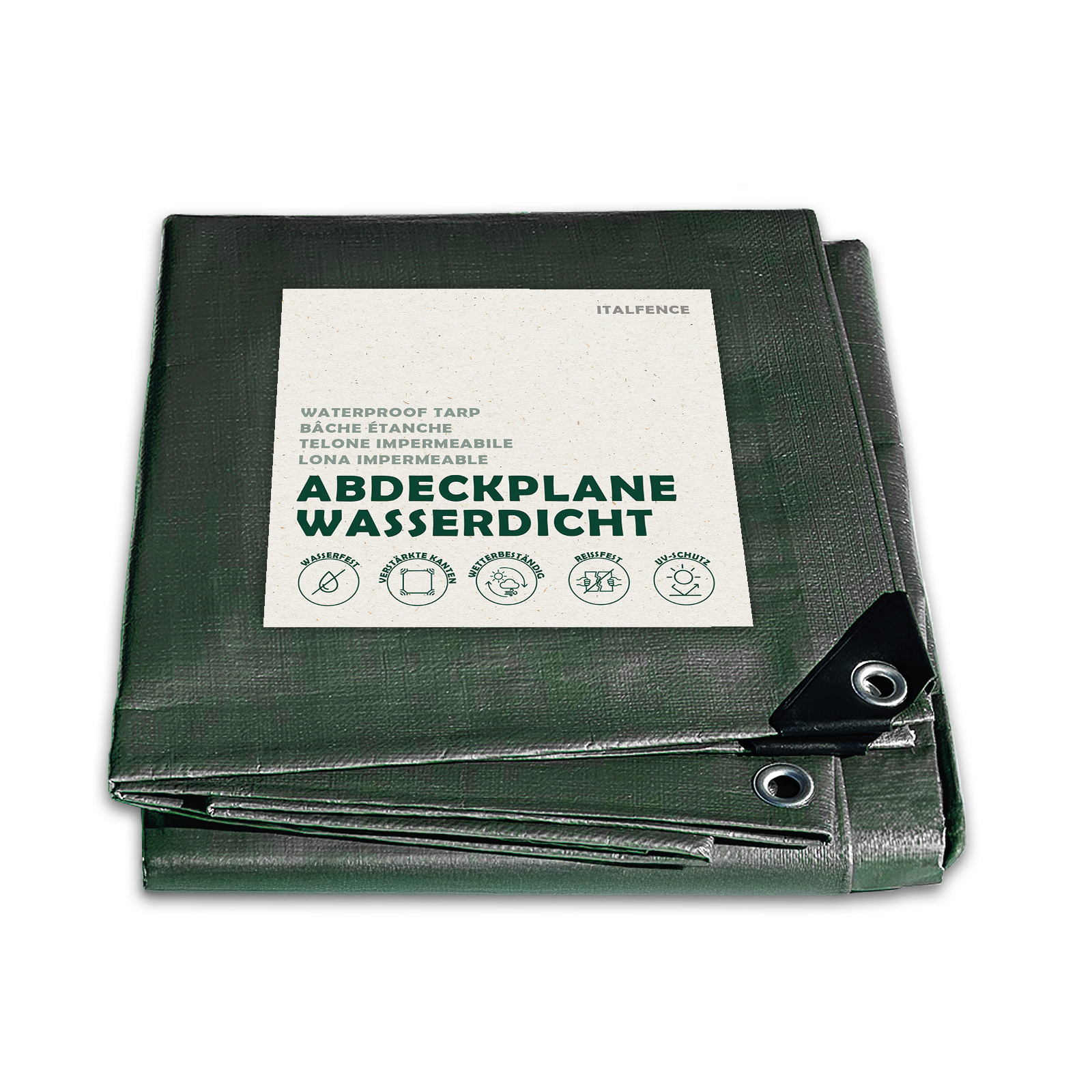 TOCC-VERD-PRINCIPALE-DE.jpg Abdeckplane wasserdicht PE 250 g/m² grün - Bild 1