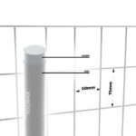 Malla metálica electrosoldada, galvanizada - Imagen 2