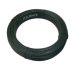 Alambre de hierro plastificado verde, 100m