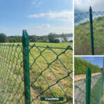 Poste T plastificado verde - Imagen 6