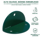 Base para tornapunta poste T, acero plastificado - Imagen 3