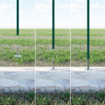 Base para poste T, acero galvanizado - Imagen 6