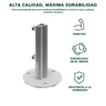 Base para poste T, acero galvanizado - Imagen 4