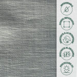 Lona impermeable de PE 250 g/m² gris - Imagen 5