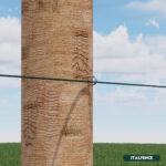 Verzinkte stalen krampen Ø2,2 x 25 mm - Afbeelding 4