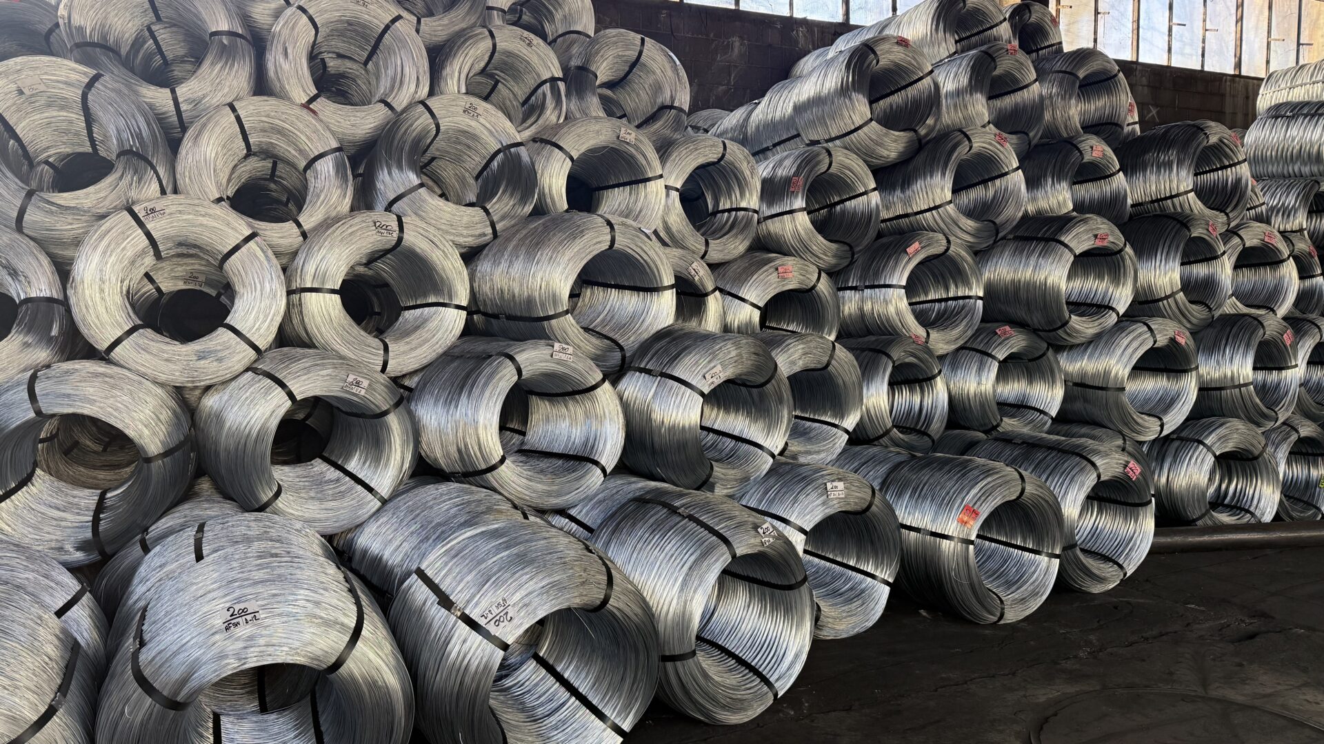 Produzione filo di ferro zincato