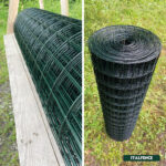 Geplastificeerd groen gelast gaas - Afbeelding 5