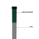 Gecoate ronde palen - Afbeelding 2