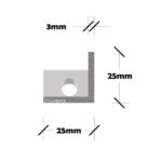 Verzinkte L palen - Afbeelding 3