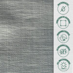 Waterdicht afdekzeil PE 250 g/m² grijs - Afbeelding 5