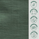 Waterdicht afdekzeil PE 250 g/m² groen - Afbeelding 5