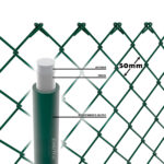 rete romboidale a maglia sciolta