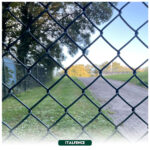 Rete metallica romboidale plastificata verde - immagine 5