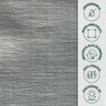 Telone impermeabile in PE 250 g/m² grigio - immagine 5