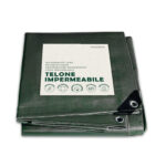 Telone impermeabile in PE 250 g/m² verde