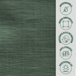 Telone impermeabile in PE 250 g/m² verde - immagine 5