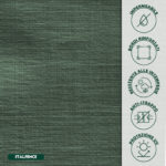 Telone impermeabile in PE 250 g/m² verde - immagine 5